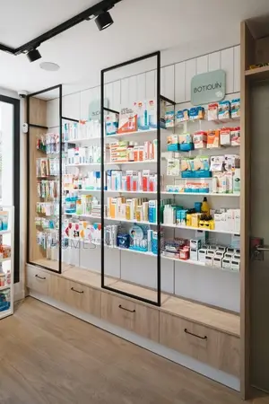 Shop Shelf/Shelves Design Beauty Chemists Mobile Phone