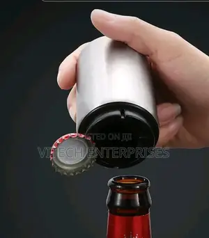 Beer Soda Bottle Opener Push-Down Magnetic Cap