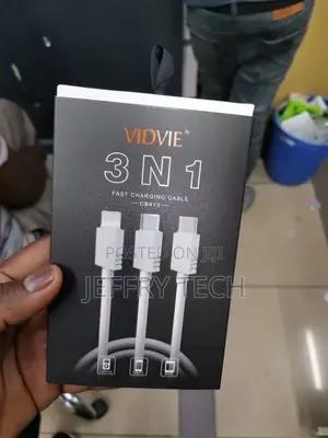 Vidvie 1.2M 3in1 Trinity Cable Cb413 (Type C, Micro, Ios)