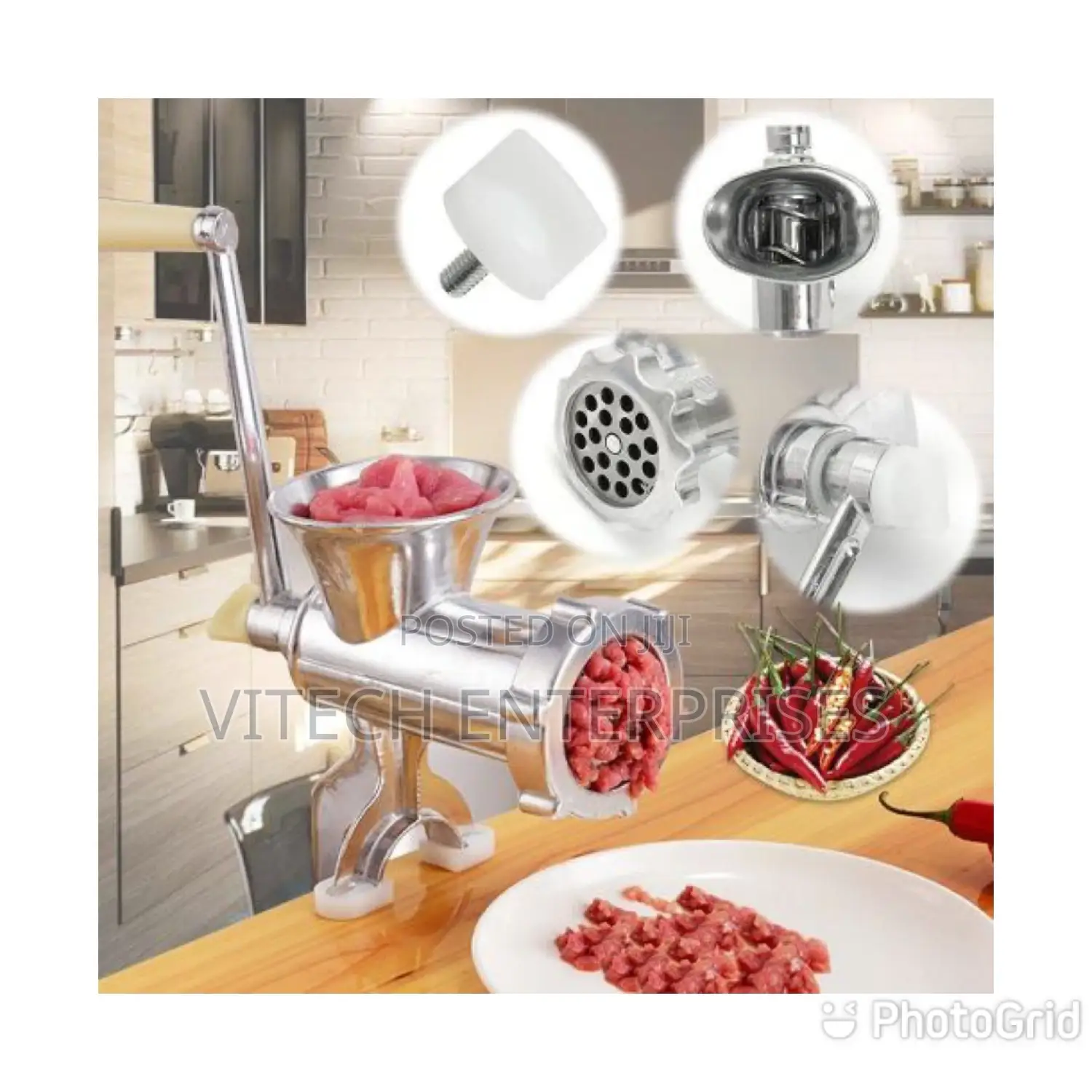 12 Inch Manual Meat Mincer/Grinder