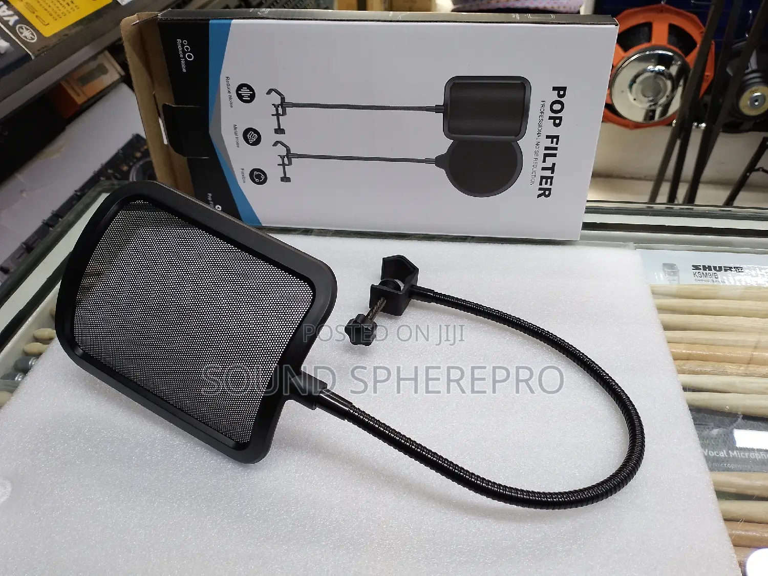 Metallic Pop Filter