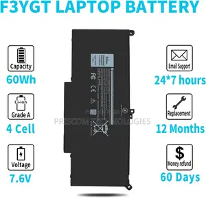 Dell Latitude 7480 7280 7490 7390 F3YGT Battery