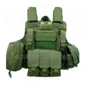 Jungle Green Tactical Body Armour Military Vest