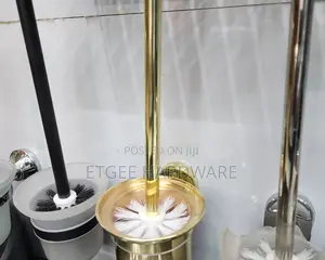Toilet Brush Gold