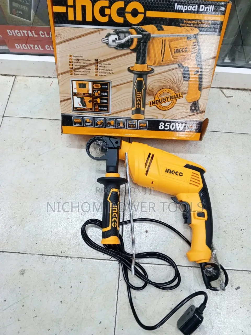 850watts Ingco Impact /Hammer Drill