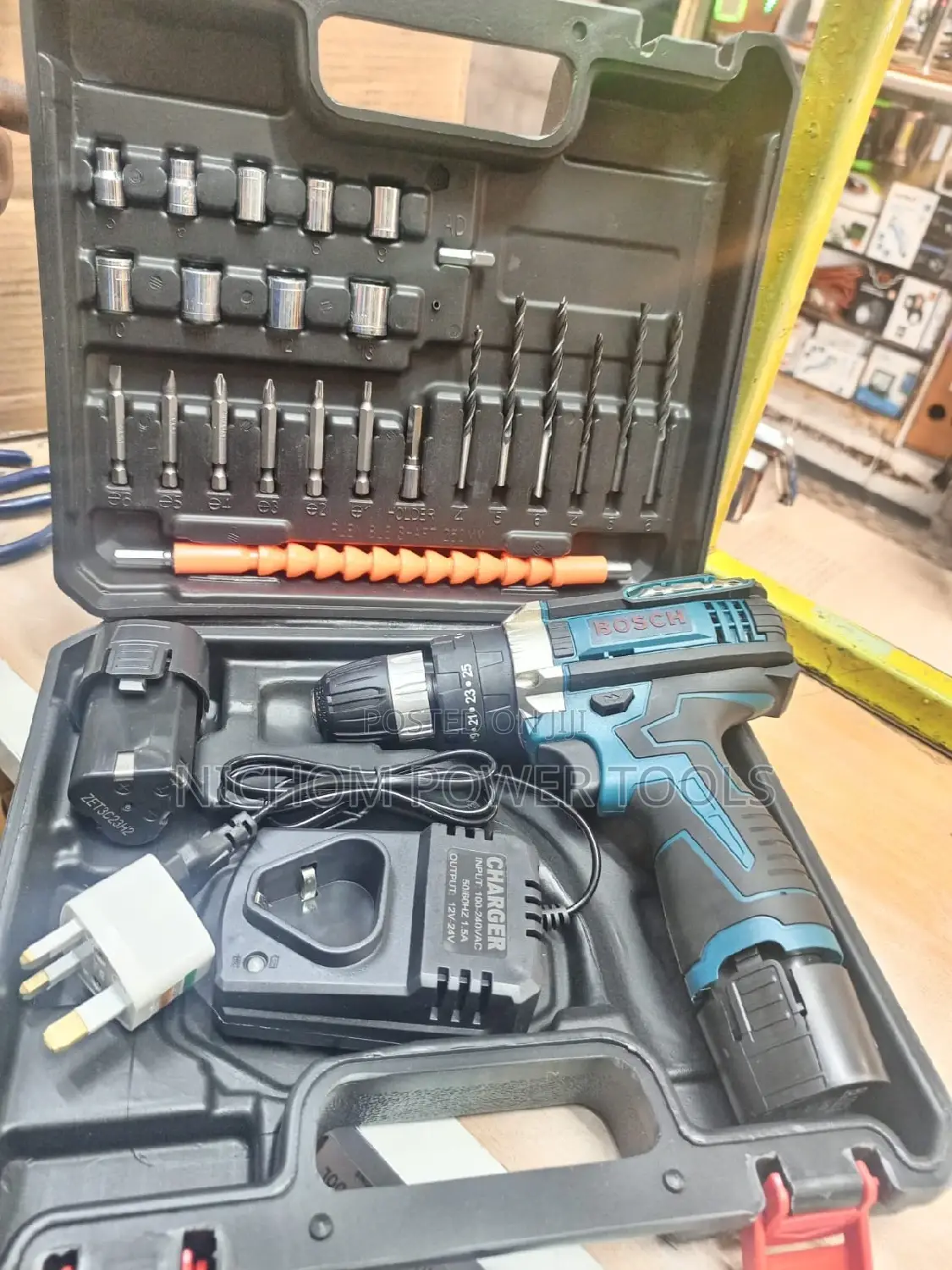 Original 12v Bosch Cordless Drill/Rechargeable Drill