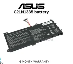 Asus Internal Laptop Battery, Brand New Asus Battery Warrant