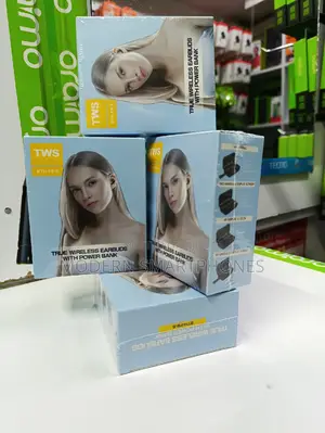 True Wireless Earbuds With Power Bank