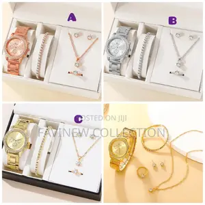 6 in 1 Luxury Jewelry Ladies Gift Set