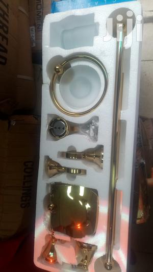 Bathrooms Golden Accessories