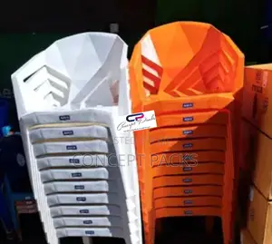 Kifaru Plastic Diamond Chairs.