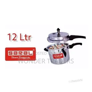 12.0 LTR Saral Aluminum Pressure Cookers