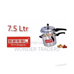 7.5 LTR Saral Aluminum Pressure Cookers