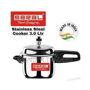 3.0 LTR Stainless Steel Pressure Cooker