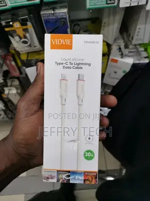 Vidvie Type C to Lightning Fast Charging Data Cable 30W