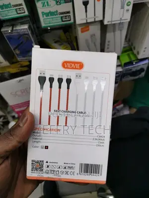 Cable Data VIDVIE iPhone CB424 Fast Charging - Kabel Charge