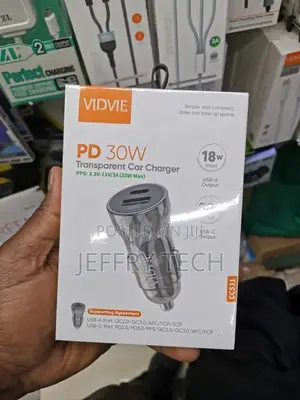 PD 30W Transparent Car Charger CC531