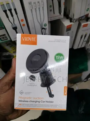 HC1523 Car Holder 15W Magnetic Suction Wireless Charging Ca