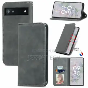 Retro Skin Feel Leather Case for Google Pixel 6a