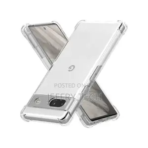 Google Pixel 7A Case, Transparent Soft TPU Reinforced Corner