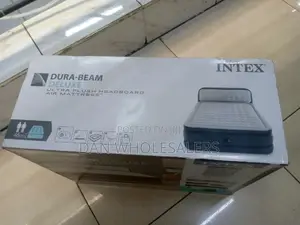Intex Super Airbed With Inbuilt Electric Pump