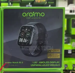 Oraimo Smart Watch1.95’AMOLED Screen Bluetooth Call IP68