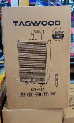 TAGWOOD LTS-12A Outdoor Speaker Black