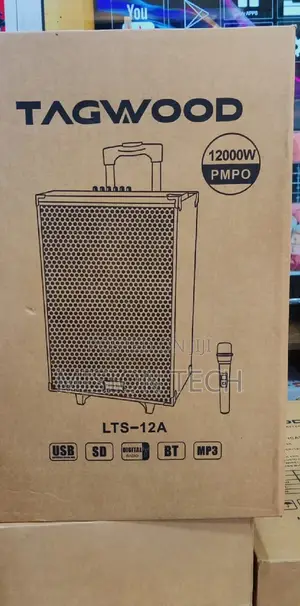 Potable Tagwood 12" Trolley Speaker