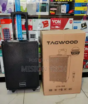 Potable Tagwood 10" Trolley Speaker