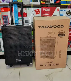 Tagwood 10a Speaker, Bluetooth Microphone, Battery