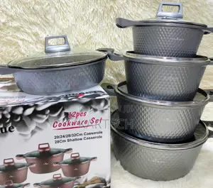 Unique Cookware 12pcs Now All Colours