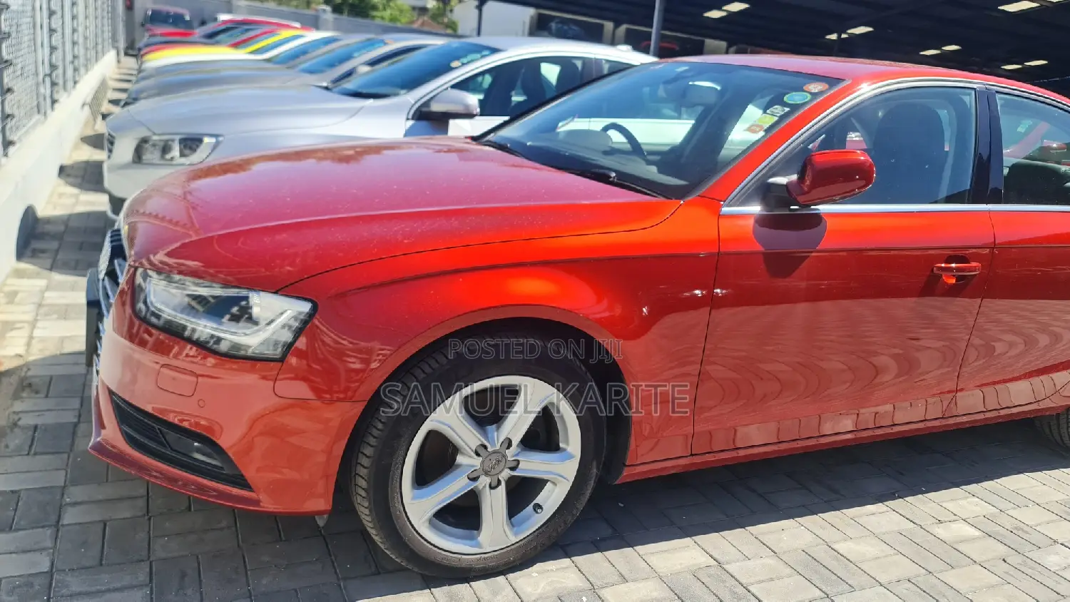 Audi A4 2017 Red