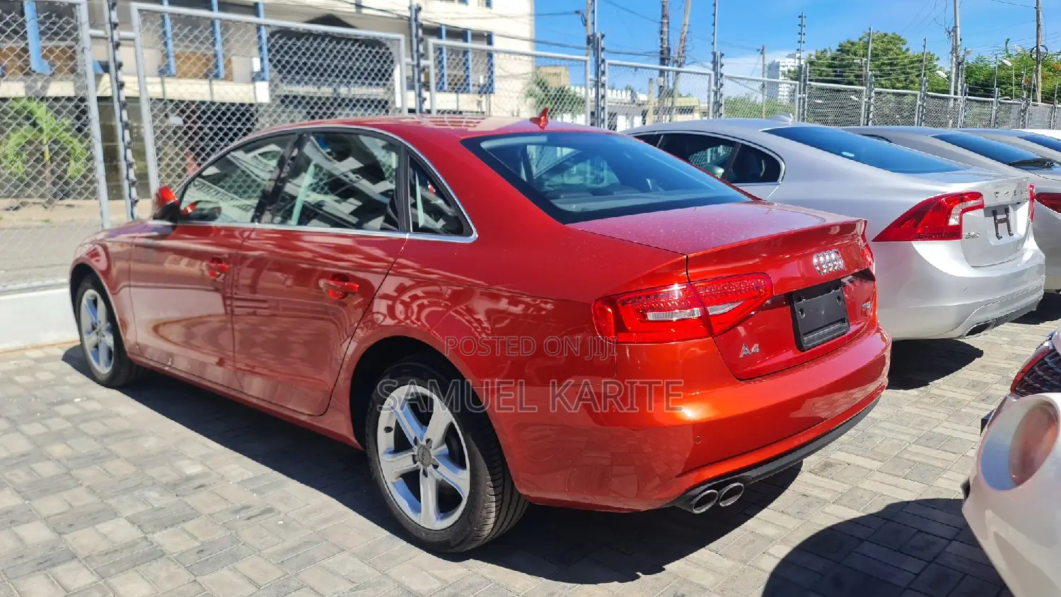 Audi A4 2017 Red