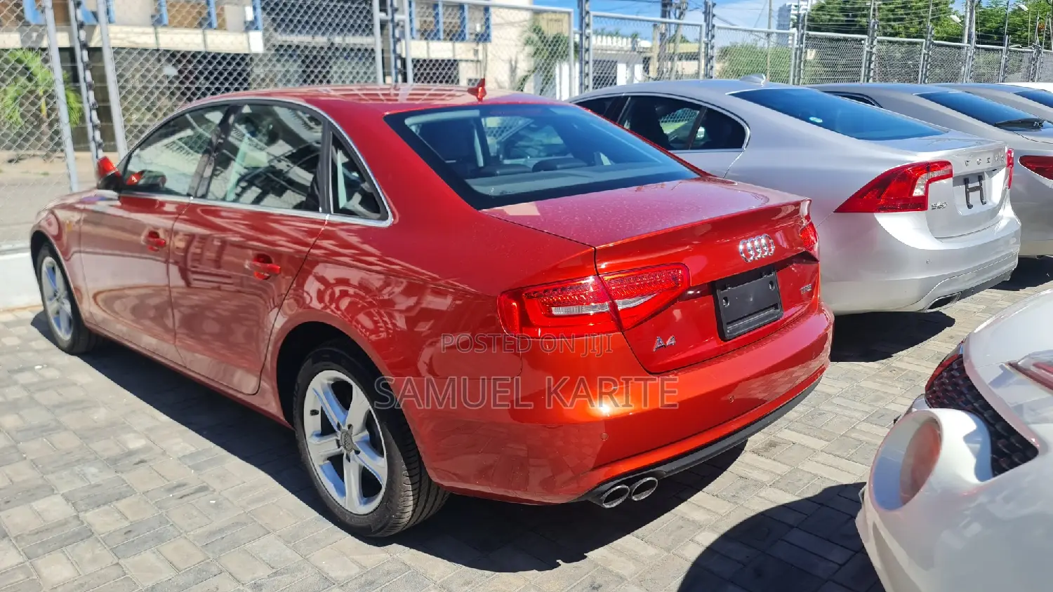 Audi A4 2017 Red