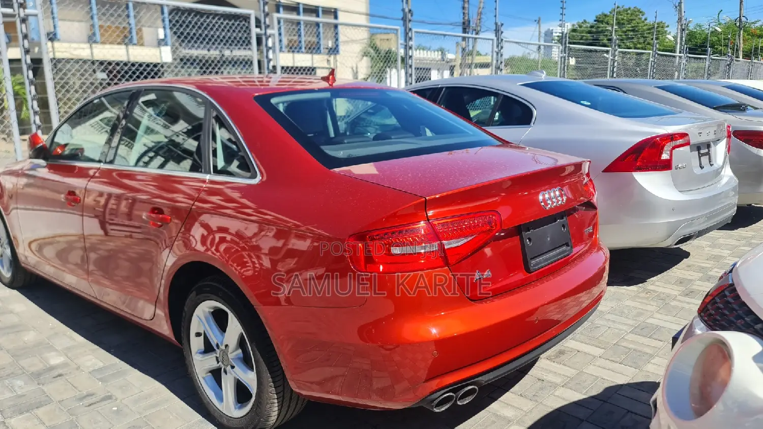 Audi A4 2017 Red