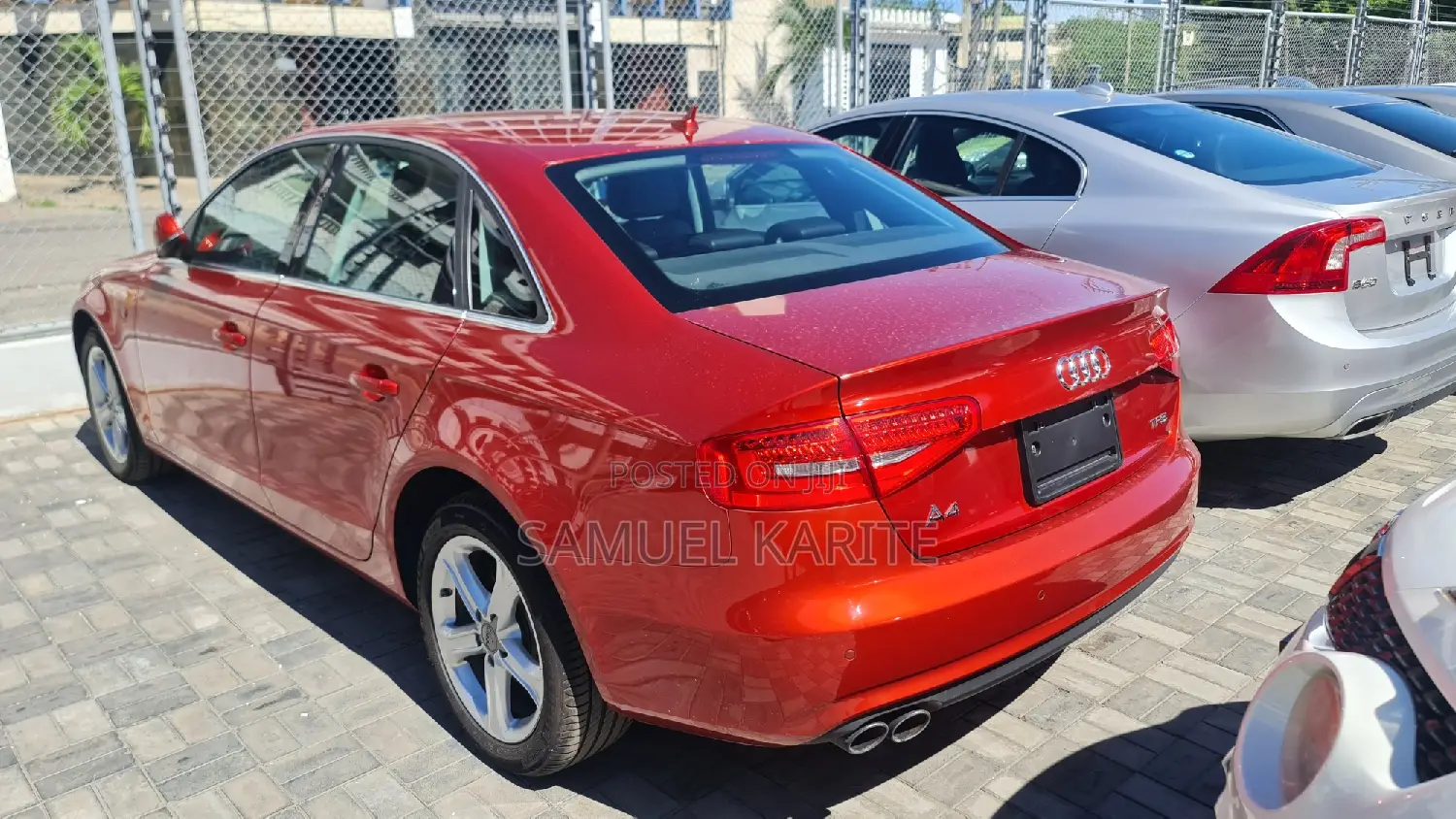 Audi A4 2017 Red