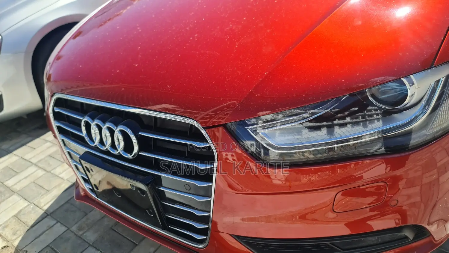 Audi A4 2017 Red