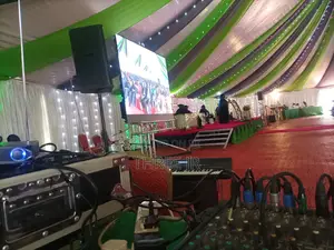 Nice Stage Set Up, Led Panels Sound All in One
