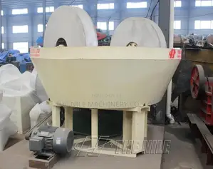 1200 Wet Pan Milling Machine for Gold Rock Mining Equipment