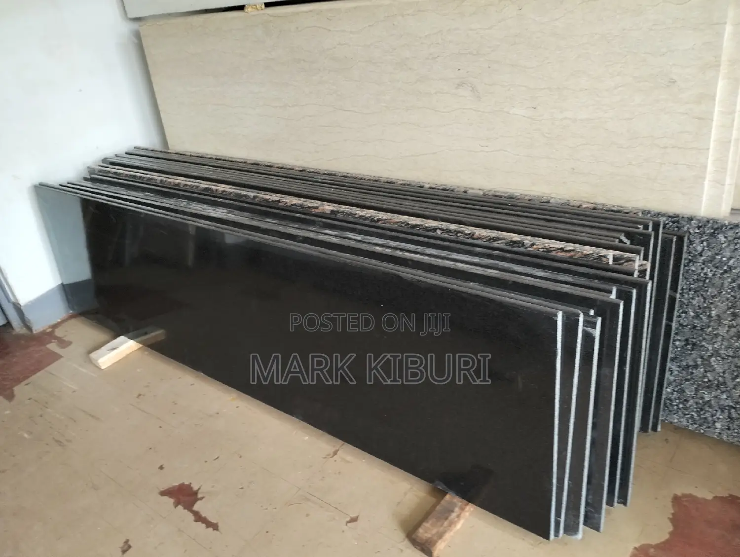 Jet Black Granite. Pure Black
