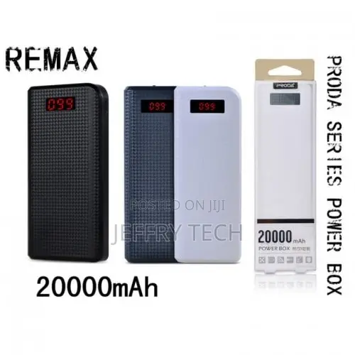 Proda Powerbank 20,000mah 2usb