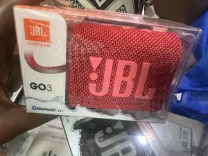 JBL Go3 Bluetooth Speakers.