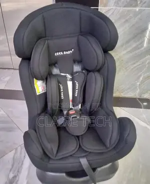 Grey Comfy Baby Car Seat