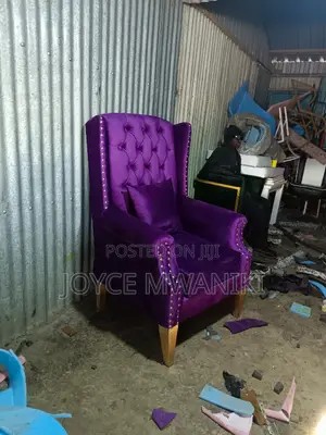 Pedicure Seat, With Pillow Purple