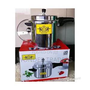 KOK Pressure Cooker 2 in 1 With Glass Lid