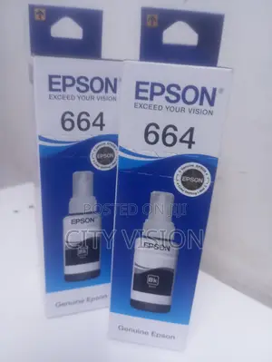 Epson 664 Black Ink!! Genuine Epson Original Ink!!664 Black