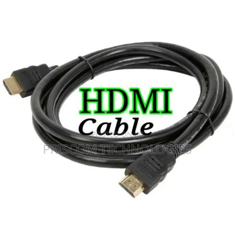 Generic HDMI to HDMI (High Speed)Black Cable -1.5m