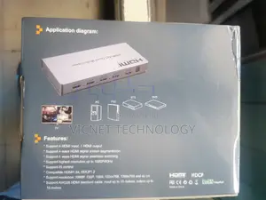 4 Ports 1080P Full HD HDMI Multi Viewer
