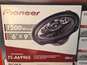Pioneer 1200 Watts 6 by 9 Oval Midrange Speakers