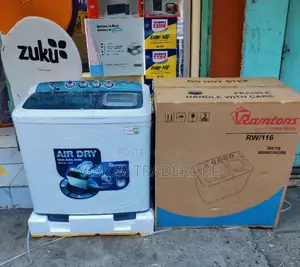*Ramtons Washing Machine Twin Tub 10kg With Air Dryer